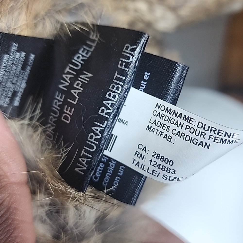 Rudsak Rabbit Fur vest - Picture 6 of 9
